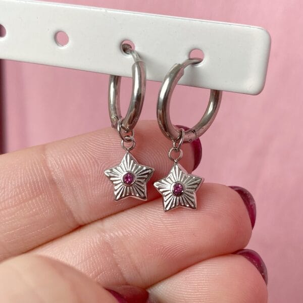 "Twinkle Twinkle little star'' oorbellen