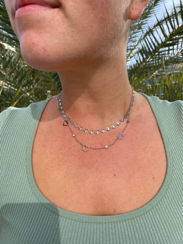''Hollow Heart'' ketting