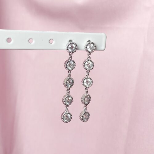 ''Sparkly Halo'' oorbellen
